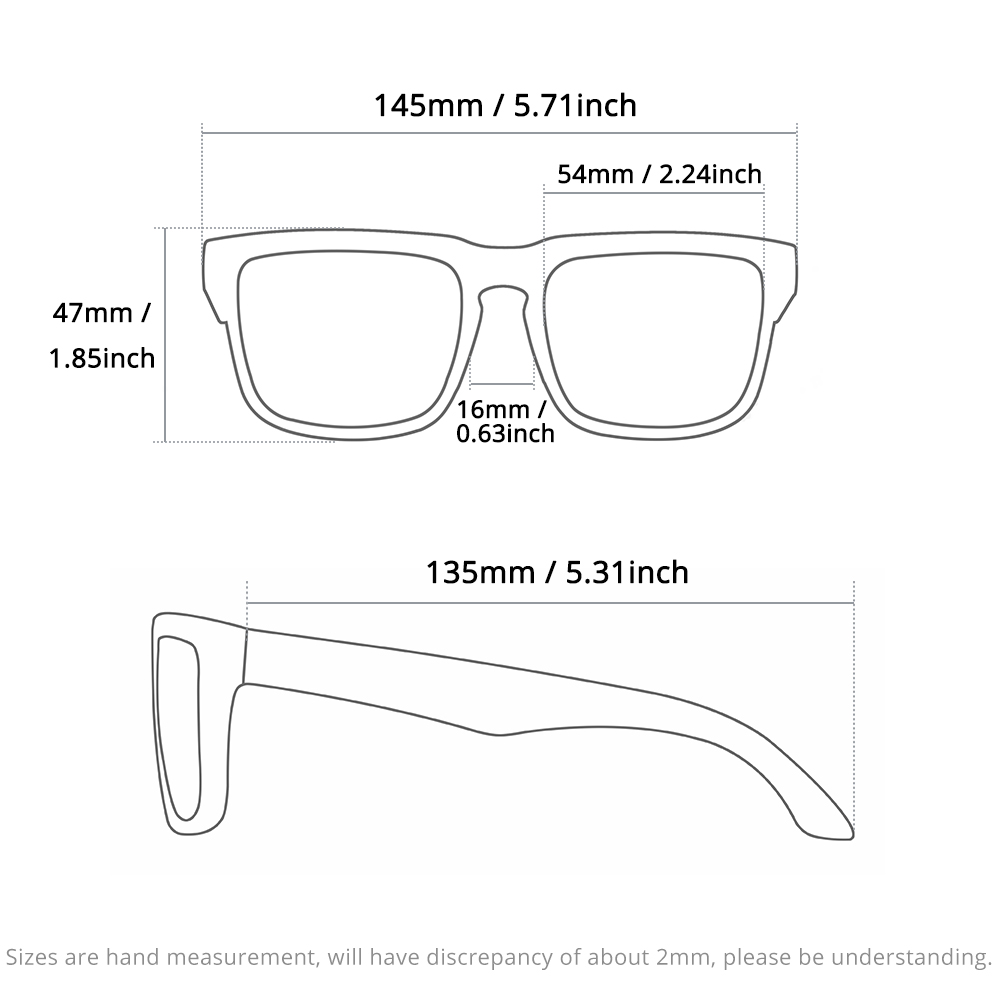 KDEAM Elegante, quadratische S – Sunglasses Aviator Polarized Bewertung und Preis
