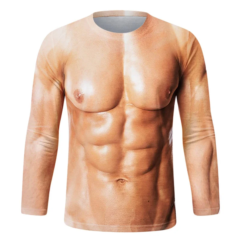 Lustiges T-Shirt mit Fake-Musk – Tee Graphic Print Bewertung und Preis