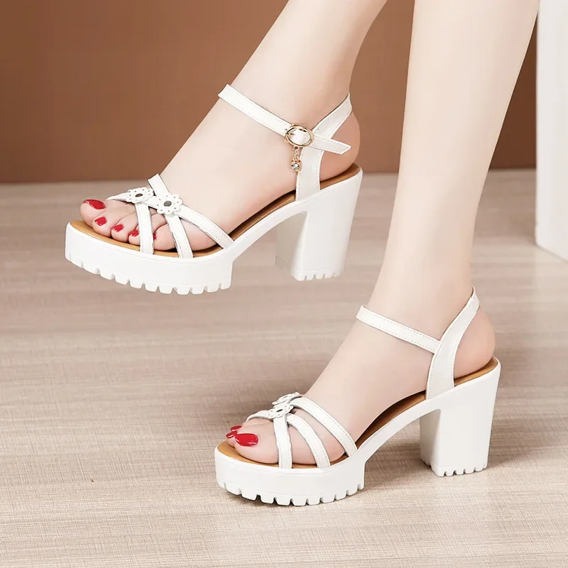 8cm Kleine Größe 32-43 Elegant – Casual Sandal Leather Bewertung und Preis